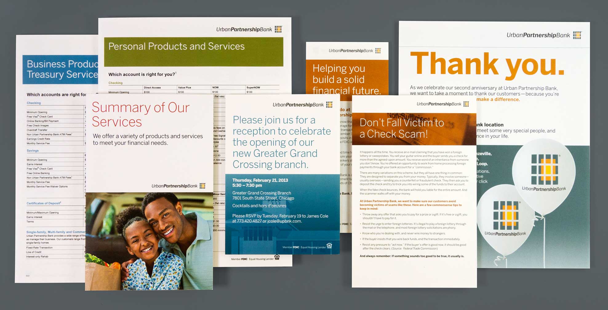 urban-partnership-bank_collaterall_b.jpg Art Direction by: Bart Crosby, Crosby Associates